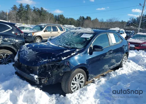 2018 Toyota Corolla Le from USA, damaged, VIN 2T1BURHE8JC020618